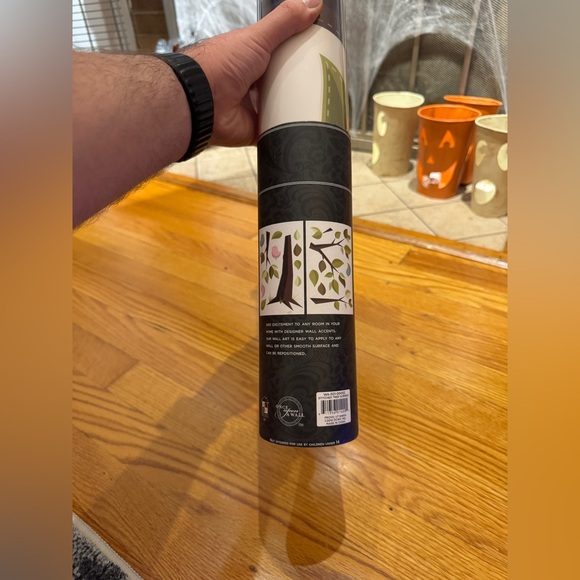 NWT Designer Wall Accents Stitched Tree with Birds Wall Decals - Picture 3 of 3